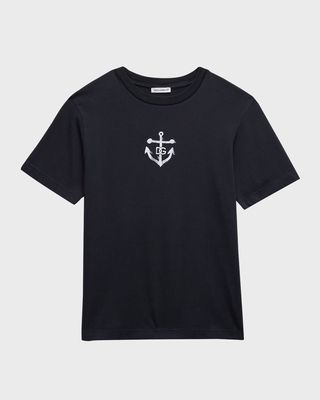 Boy's Anchor Short-Sleeve Graphic T-Shirt, Size 8-14