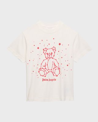 Boy's Astro Bear Short-Sleeve T-Shirt, Size 6-12