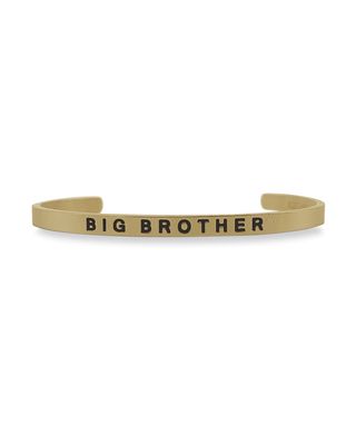 Boy's Big Brother Engraved Bangle Bracelet