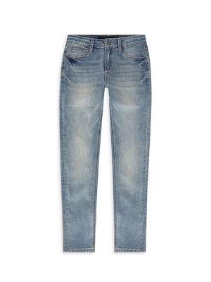 Boy's Brixton Jeans - Stone - Size 8 - Stone - Size 8