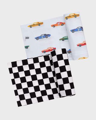 Boy's Cars 2-Piece Blanket Set