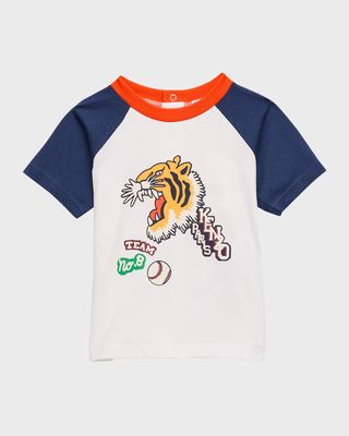 Boy's Classic Logo-Print Tiger Graphic T-Shirt, Size 6M-3