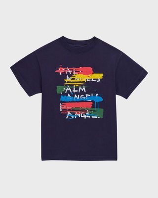 Boy's Classic Overlogo T-Shirt, Size 4-12