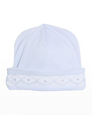 Boy's CLB Fall 22 Smocked Hat Size, Newborn-S