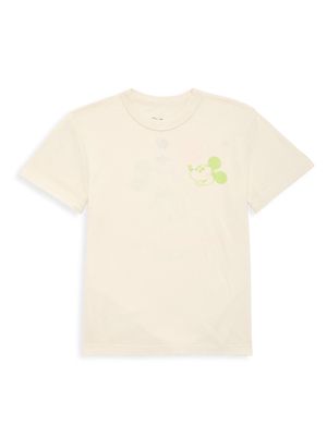 Boy's Cloud Jersey T-Shirt - Cream - Size 4 - Cream - Size 4