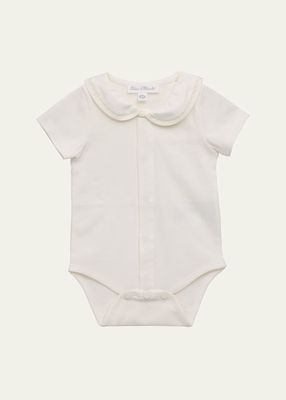 Boy's Collared Bodysuit, Size 3M-2