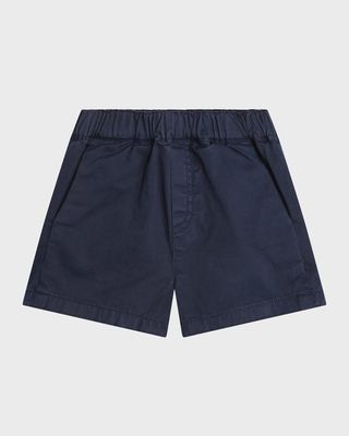 Boy's Cotton Twill Shorts, Size 12M-3T
