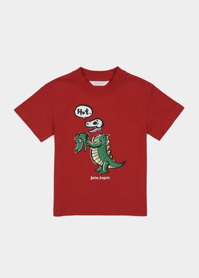 Boy's Dino Graphic T-Shirt, Size 4-10