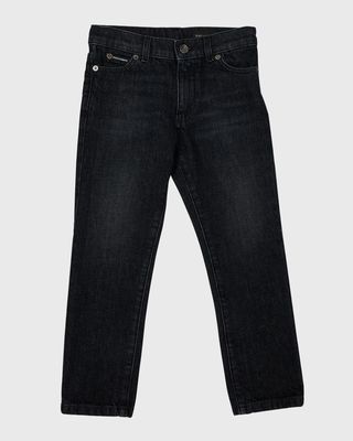 Boy's DNA 5-Pocket Stretch Denim Jeans, Size 8-12