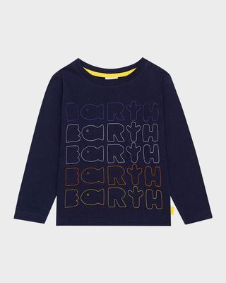 Boy's Earth Graphic T-Shirt, Size 2-8