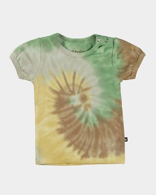 Boy's Easy Tie Dye-Print T-Shirt, Size 6M-24M