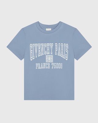 Boy's Fancy-Print Short Sleeve T-Shirt, Size 4-6