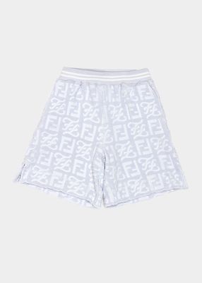 Boy's FF Terry Shorts, Size 8-14