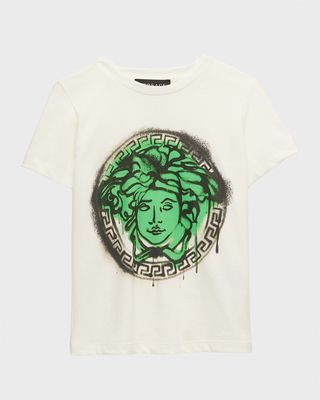 Boy's Graffiti Medusa Graphic T-Shirt, Size 4-6