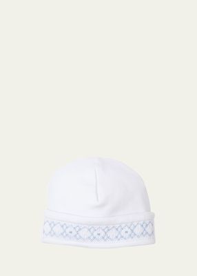 Boy's Hand-Smocked Baby Hat