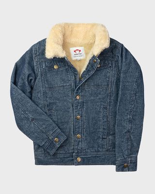 Boy's Heritage Cord Denim Jacket, Size 2-10