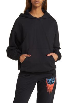 BOYS LIE Don't Ask Logo Graphic Hoodie in Black