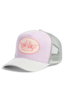 BOYS LIE Gemini Trucker Hat in Lilac