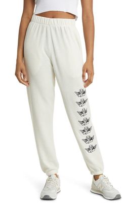 BOYS LIE On the Edge V2 Thermal Sweatpants in Cream