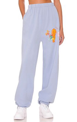 Boys Lie Talk To The Hand Sweatpant in Baby Blue