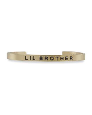Boy's Lil Brother Engraved Bracelet