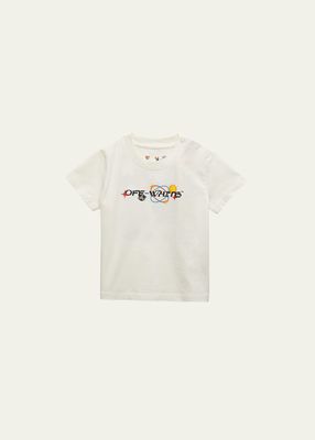 Boy's Logo-Print Planets Graphic T-Shirt, Size 3M-24M