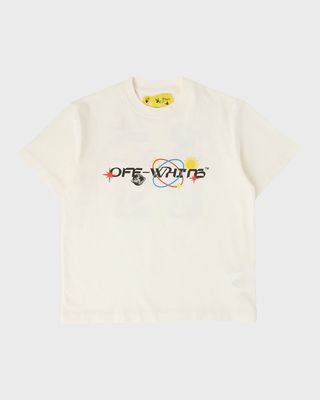 Boy's Logo-Print Space Graphic T-Shirt, Size 4-12