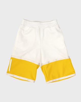 Boy's Logo Sweat Shorts, Size 8-14