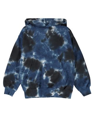 Boy's Matt Tie-Dye Organic Cotton Hoodie Sweatshirt, Size 8-12