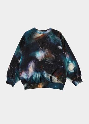 Boy's Monti Galaxy Sweater, Size 8-10