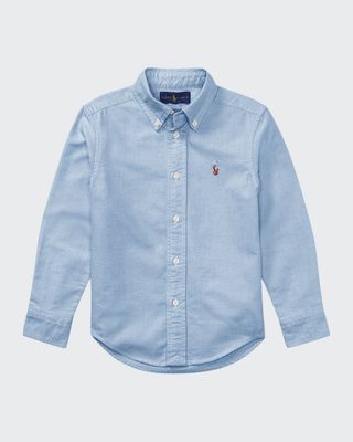 Boy's Oxford Sport Shirt, Size 4-7