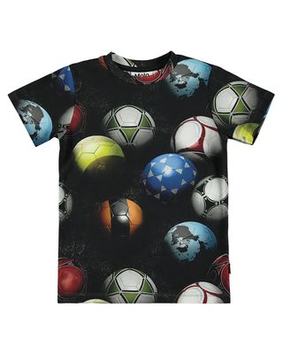 Boy's Ralphie Soccer Ball Printed T-Shirt, Size 4-6