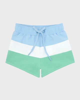Boy's Relaxed Boardie Shorts, Size 3T-10