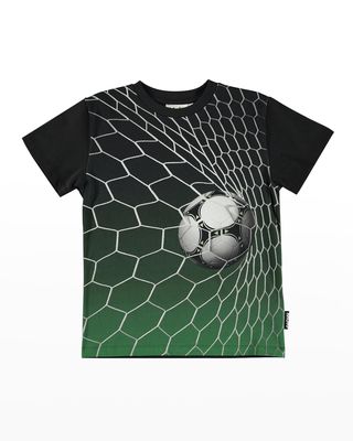 Boy's Roxo Soccer Ball Graphic T-Shirt, Size 4-6