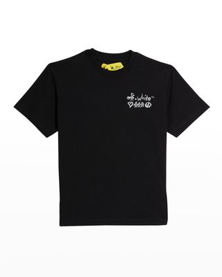 Boy's Sketch Logo T-Shirt, Size 4-12
