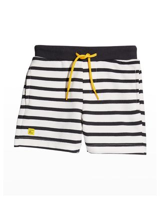 Boy's Stripe Baby Tiger Shorts, Size 12M-24M