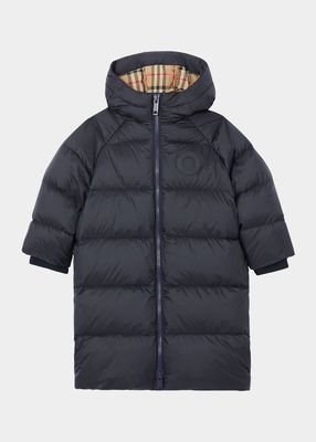 Boy's Tom Hooded Puffer Jacket, Size 3-14