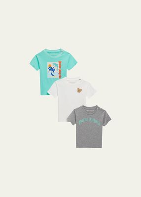 Boy's Tri-Pack Graphic T-Shirt Pack, Size 3M-24M