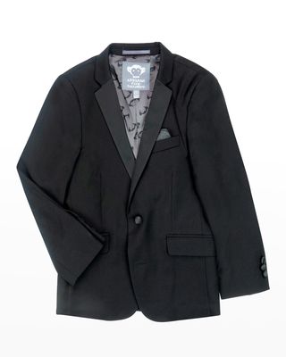 Boy's Tuxedo Suit Jacket, Size 2T-16