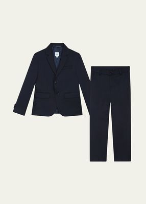 Boy's Two-Piece Striped Suit, Size 4-16