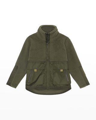 Boy's Utha Fleece Jacket, Size 8-14