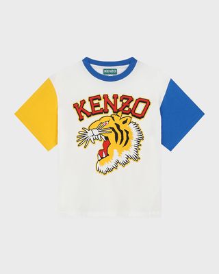 Boy's Varsity Tiger Short-Sleeve T-Shirt, Size 4-12