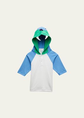 Boy's Walrus Motif Sweatshirt, Size 6M-24M