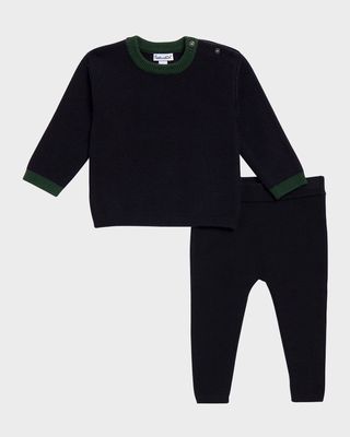 Boy's Weekender Sweater & Pants Set, Size 3M-24M