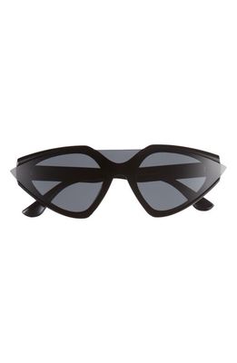 BP. Angular Shield Sunglasses in Black