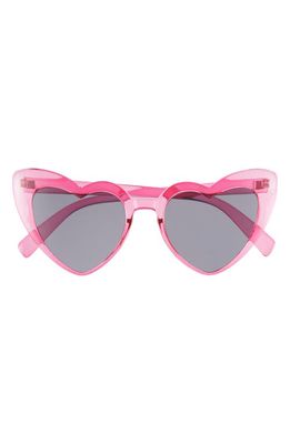 BP. Bold Heart Sunglasses in Pink