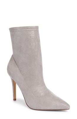 BP. Braylee Pointed Toe Bootie in Grey Frost Shimmer