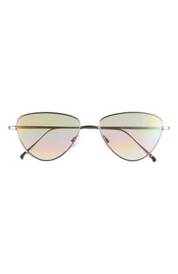 BP. Cat Eye Sunglasses in Silver- Rainbow