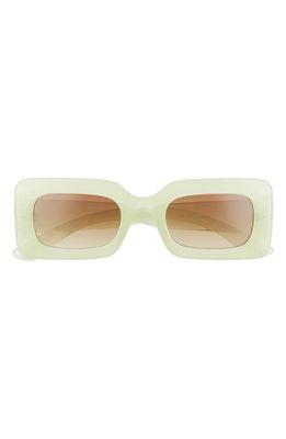 BP. Chunky Square Sunglasses in Milky Green
