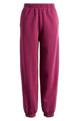 BP. Fleece Sweatpants in Purple Magenta